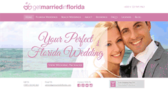 Desktop Screenshot of getmarriedinflorida.com