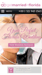 Mobile Screenshot of getmarriedinflorida.com